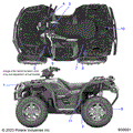 BODY: DECALS STANDARD - 2026 POLARIS SPORTSMAN 850 TRAIL 49
