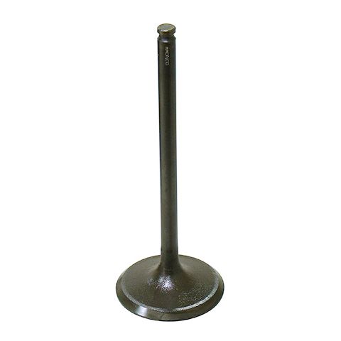 The Suzuki KingQuad AXI Intake Valve by Bronco, featuring a long cylindrical stem and flat circular head, stands upright on a white background and is engineered to enhance your ATV’s engine performance.