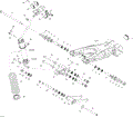 REAR SUSPENSION XMX - 2015 CAN AM DS 450 EFI X XC / X MX