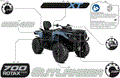 BODY - FEATURE DECALS - 2025 CAN AM OUTLANDER MAX 700 4X4 XT - SCANDI BLUE - (2)