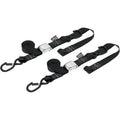 1-1/2" Cam-Buckle with Safety-Latch Hooks and Soft-Tye By Powertye MFG