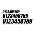 #1 Black 6 Slash Series 3/Pack By D'Cor