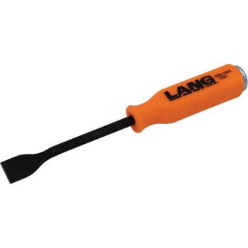 Parts Unlimited Gasket Scraper 1" Face Stubby Gasket Scraper with Capped Handle by Lang Tools 855-100S
