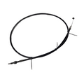 Indian High Efficiency Clutch Cable Black by Barnett