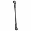 Black metal shift linkage rod with circular bushings on both ends for motorcycle transmission control.