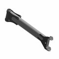 Black and gray metal rear upper A-arm suspension component with mounting points designed for Polaris UTVs.