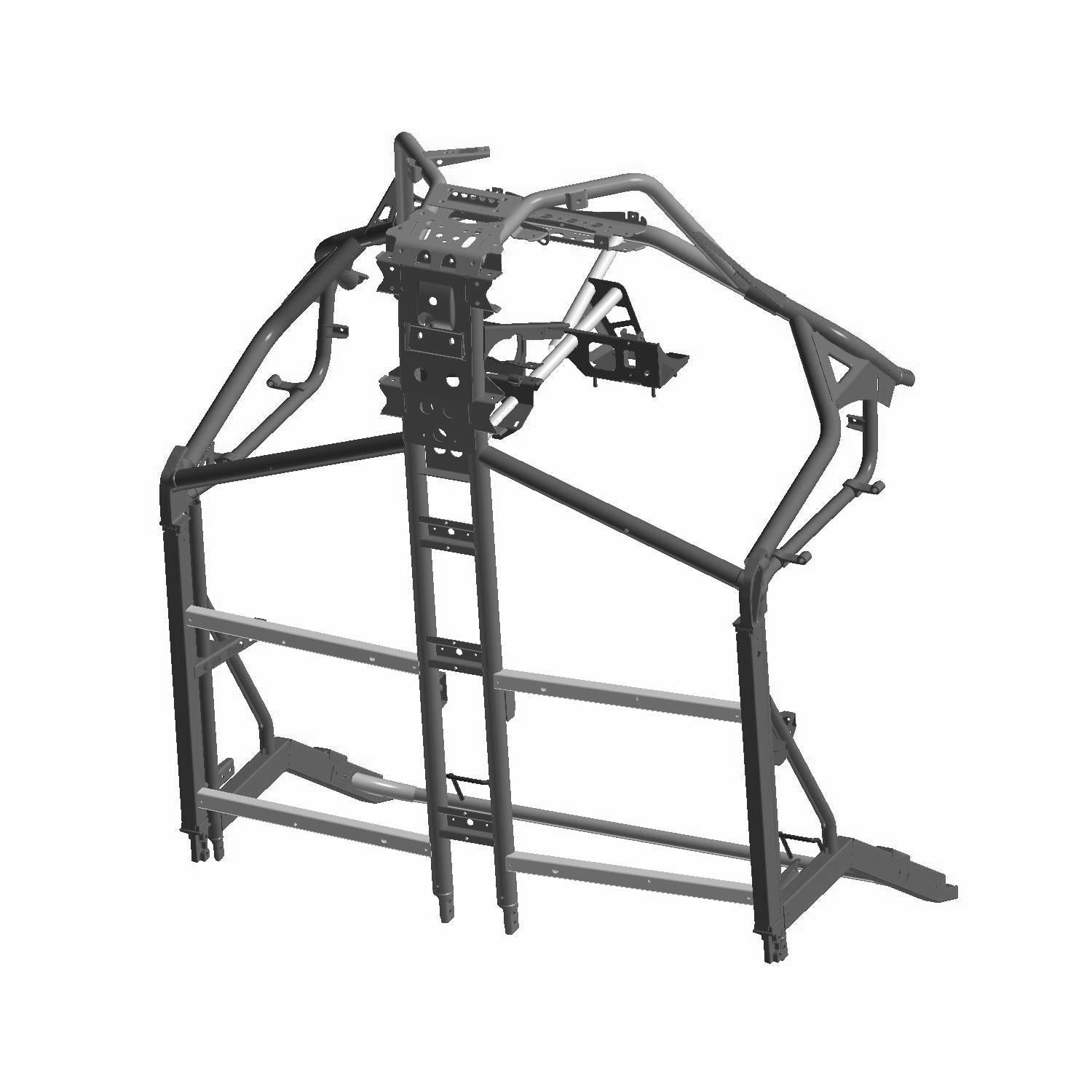 Front Main Frame Weld Matte B by Polaris