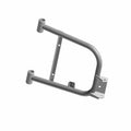 Gray metal rear upper A-arm for Polaris Ranger with tubular frame and mounting brackets.