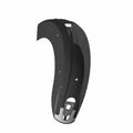 Glossy black rear motorcycle fender with curved shape and mounting holes, designed for Indian Scout 1200.