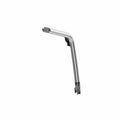 Silver metal front cab frame weld for left side with mounting brackets.