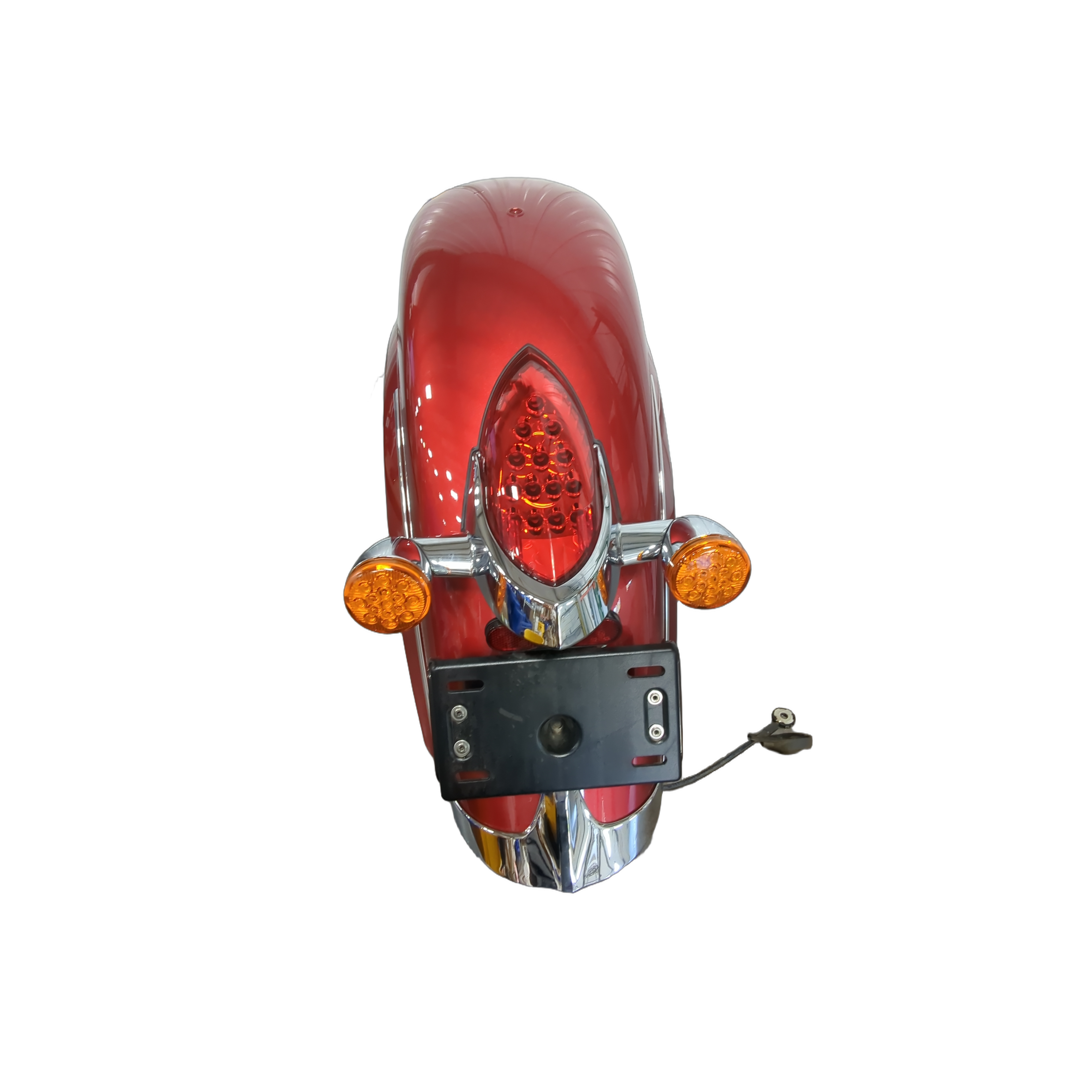 Rear Fender Rubymet by Indian TAKE OFF