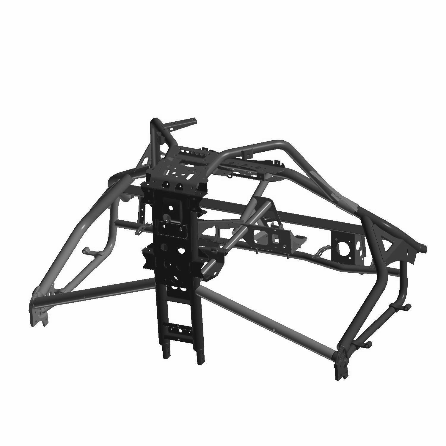 Front Frame Weld Matte Black by Polaris