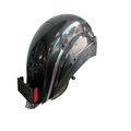 Indian Chieftain Road Master Springfield Rear Fender (Black and Red) TAKE OFF