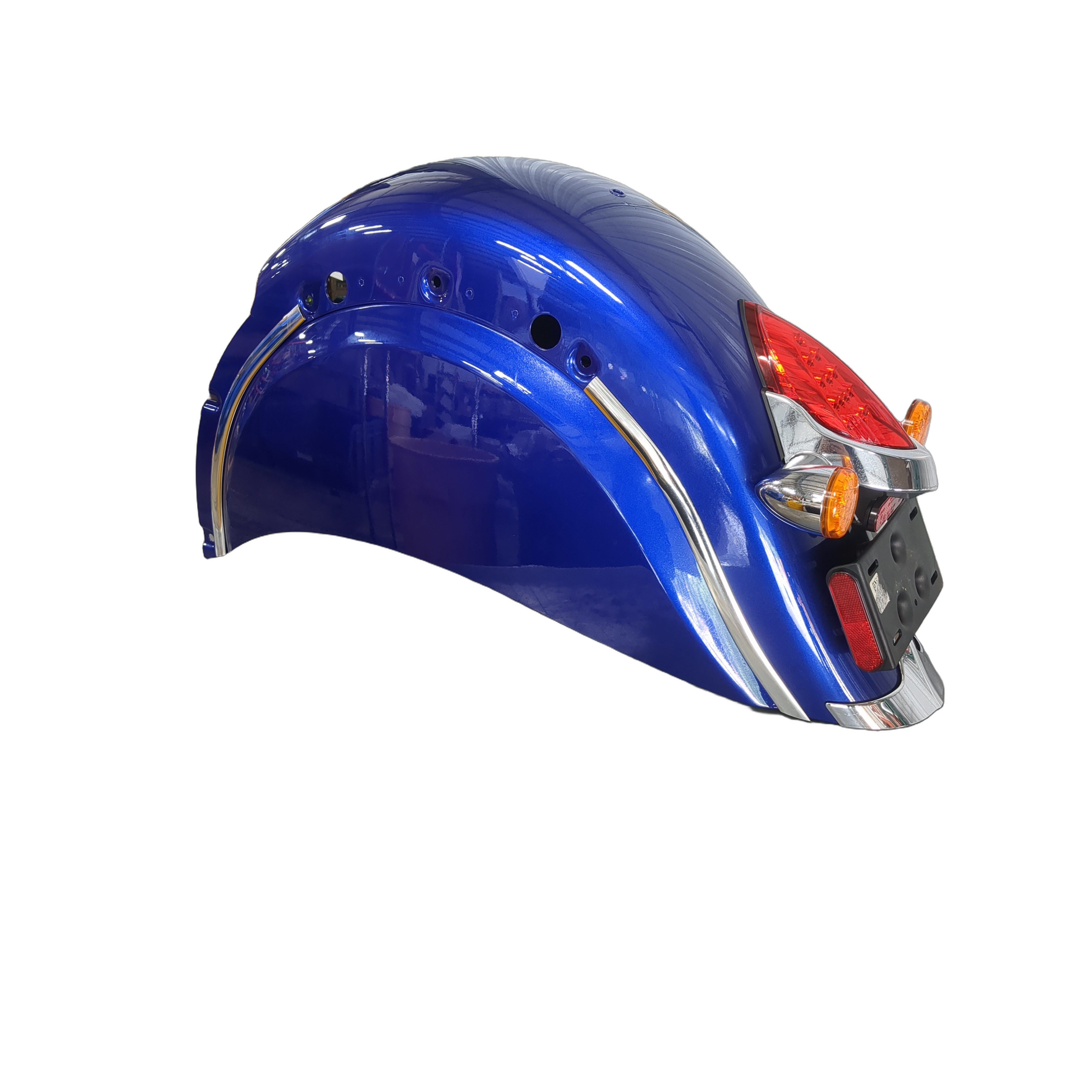 Indian Chieftain Road Master Springfield Rear Fender (Blue) TAKE OFF