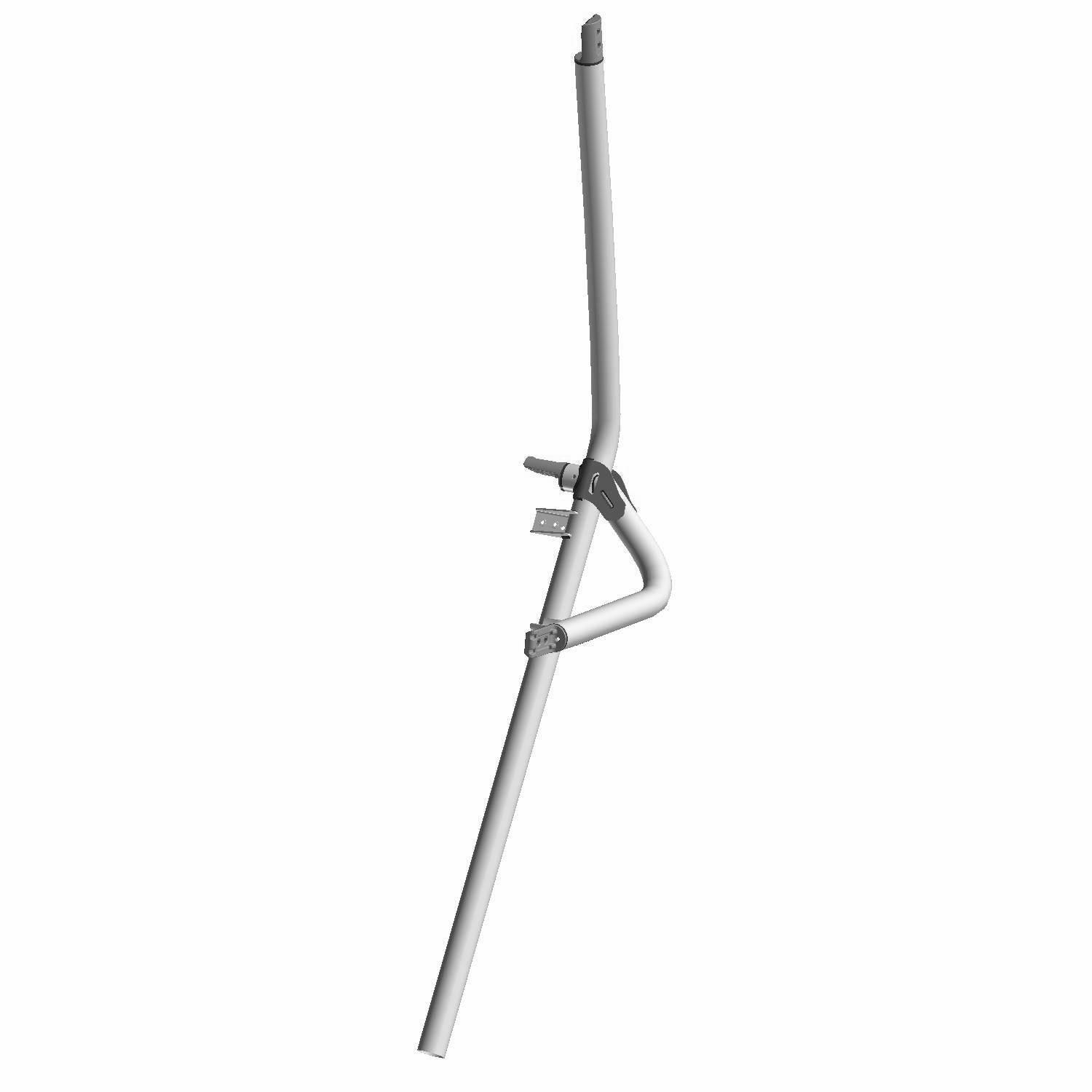 Rear Rops Weld Mp Left Black by Polaris