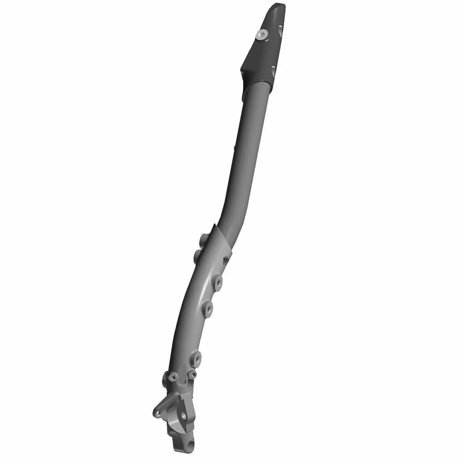 Front Frame, Black, Left by Polaris