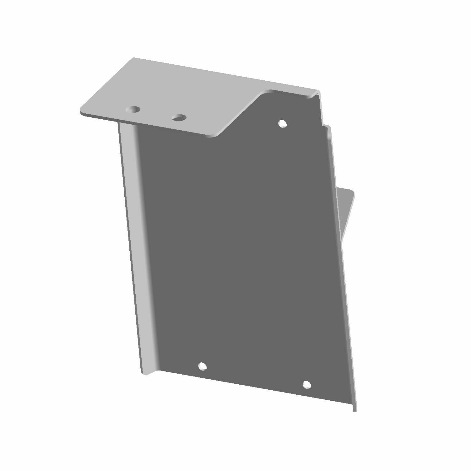 Amp Relocation Bracket Black by Polaris