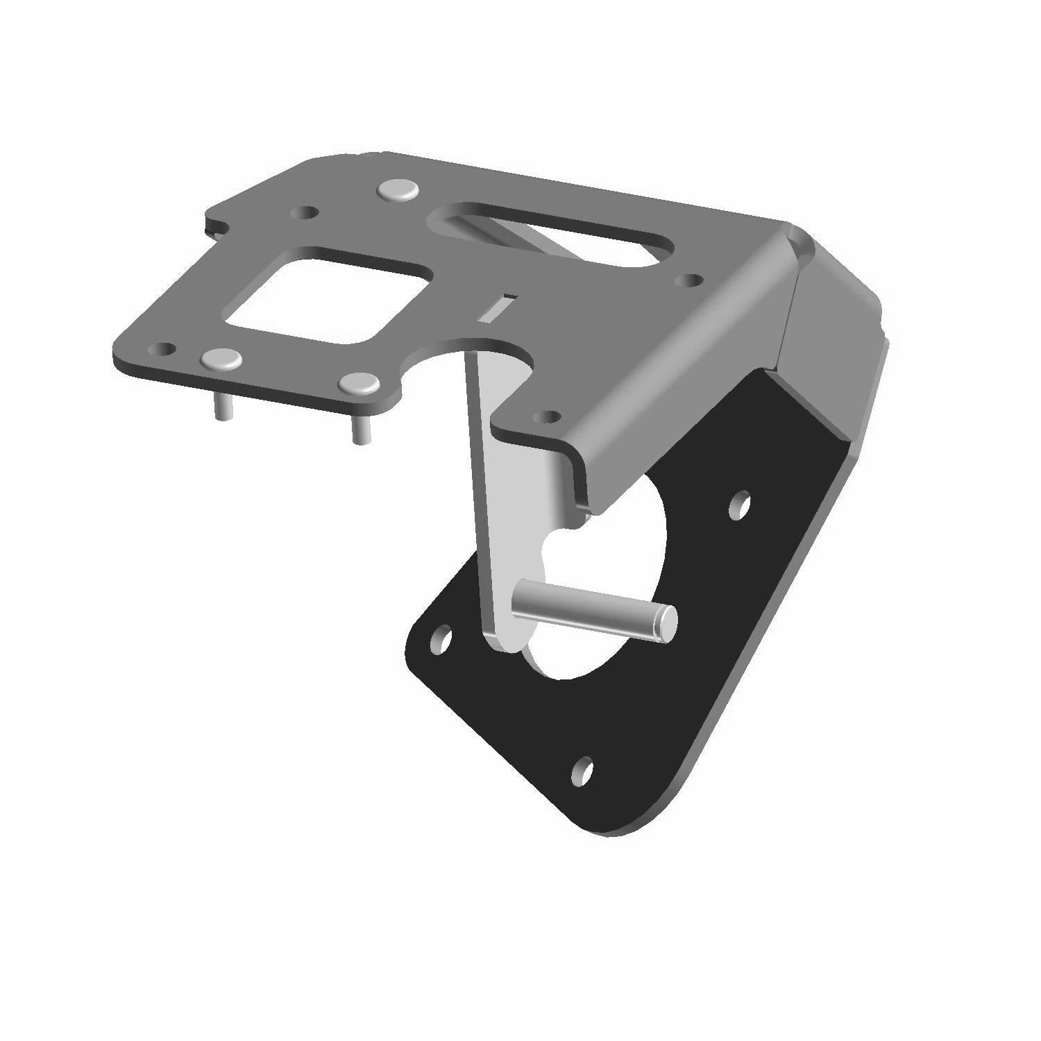 Pedal EPS Combo Mount Black by Polaris