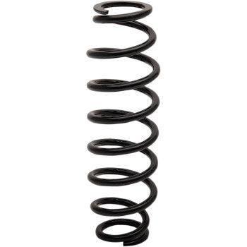 The Epi Rear Spring Heavy Duty, black with a 150 lb/in spring rate, stands upright against a white background—ideal as a suspension accessory.