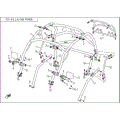 CAB FRAME (ROPS) - 2016 CFMOTO ZFORCE 500