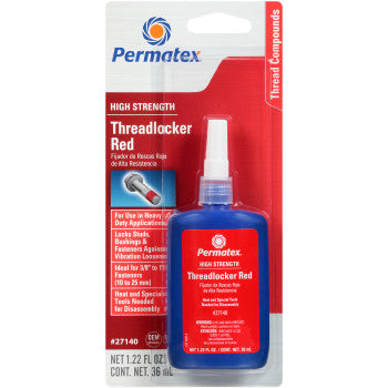 271 Threadlocker Red 1.22 US fl oz. by Permatex