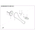 CAMSHAFT OF CYLINDER 1 ASSY - 2025 CFMOTO CFORCE 800 TOURING