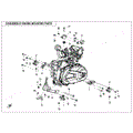 ENGINE MOUNTING PARTS - 2024 CFMOTO UFORCE 600
