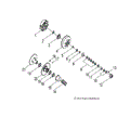 DRIVE TRAIN: SECONDARY CLUTCH - 2016 POLARIS PHOENIX 200