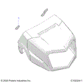 BODY: HEADLIGHT POD PLUGS - 2022 POLARIS SPORTSMAN 570 UTILITY EPS