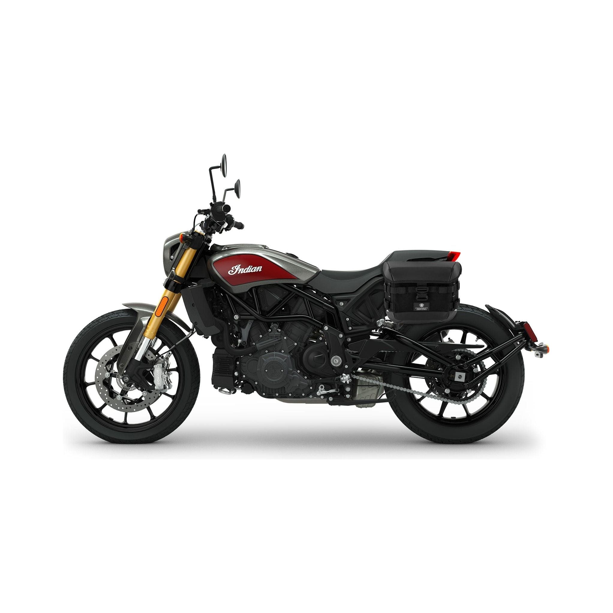 10L - Incognito Quick-Mount Small Indian FTR 1200 Solo Saddlebag (Left Only) by Viking Bags 31275 Saddlebag