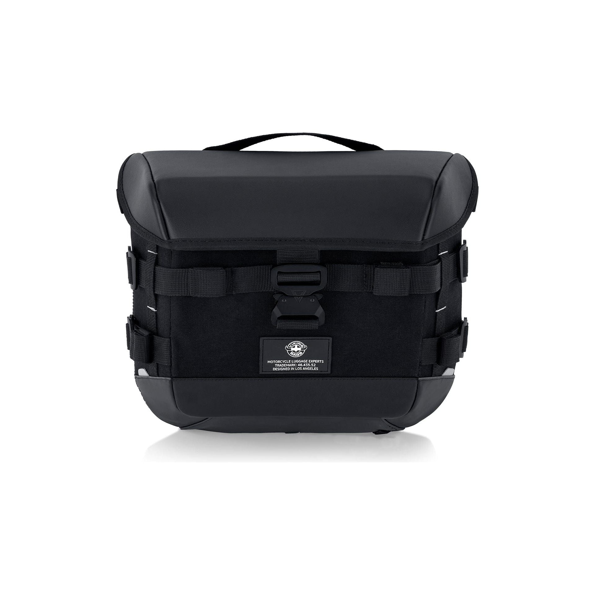 10L - Incognito Quick-Mount Small Indian Scout Bobber Twenty Solo Saddlebag (Right Only) by Viking Bags 30860 Saddlebag