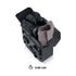 10L - Outlaw Quick-Mount Small Indian Chief (2022+) Hard Solo Saddlebag (Left Only) by Viking Bags 31120 Saddlebag