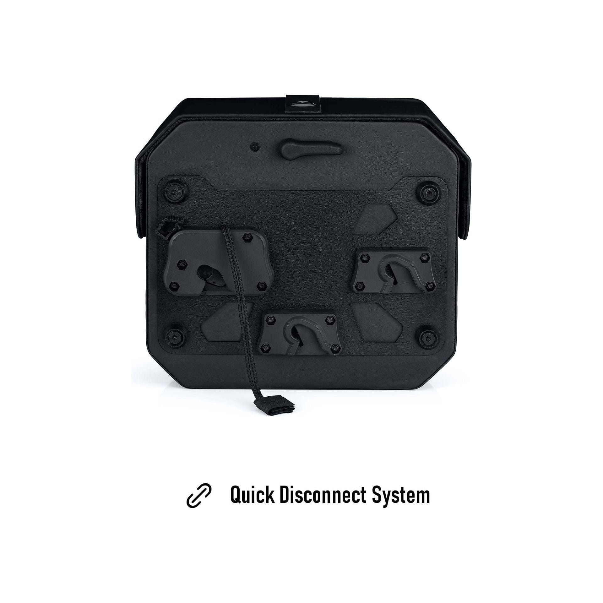10L - Outlaw Quick-Mount Small Indian Super Chief Limited (2022+) Hard Solo Saddlebag (Left Only) by Viking Bags 31212 Saddlebag