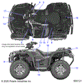 BODY: DECALS - 2022 POLARIS SPORTSMAN XP 1000 48" TRAIL