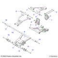 SUSPENSION: REAR CONTROL ARM MOUNTING - 2022 POLARIS SPORTSMAN TOURING 570