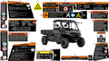 BODY - WARNING DECALS - 2024 CAN AM DEFENDER PRO HD10 LTD CAB - ASPHALT GREY - 67" WIDTH CALI