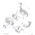 BODY: CLUTCH COVER - 2025 POLARIS SPORTSMAN 570 EPS