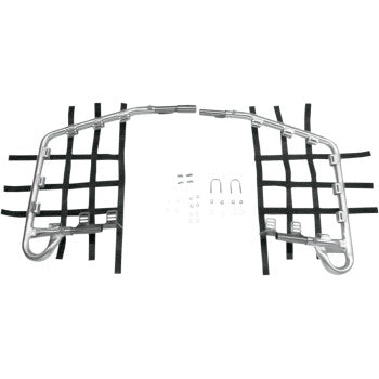 Yamaha YFZ Nerf Bars Natural Black by Dg Performance