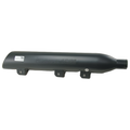 Lower Muffler, Black by Polaris