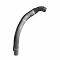 A 3D render of the OEM Polaris Exhaust Headpipe, Front, Chrome—crafted from curved metal with black plastic parts—appears against a white background. Includes clamps and connector, perfect for Indian motorcycle enthusiasts.