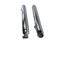 Stage 0 Muffler Set, Chrome (TAKE OFF) by Indian