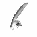 Exhaust Shield, Front Black by Indian