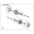 FRONT WHEEL - 2022 CFMOTO CFORCE 600