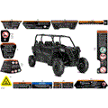 BODY - WARNING DECALS - 2026 CAN AM MAVERICK SPORT MAX 1000R EFI DPS - TIMELESS BLACK METALLIC - 60" WIDTH