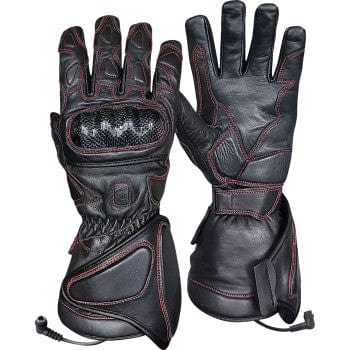 12V Extreme Hard Knuckle Heated Gloves by Gerbing Witchdoctors