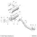 ENGINE: EXHAUST - 2021 POLARIS SPORTSMAN 850 HIGH LIFTER
