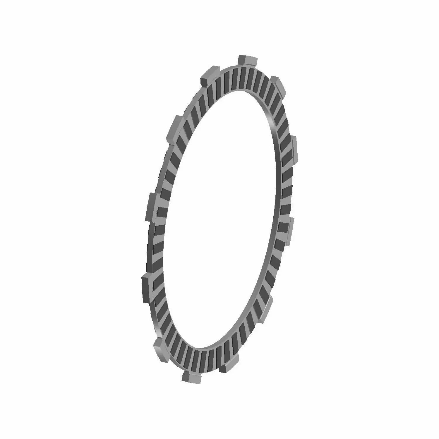 The Clutch Disc, Friction A by Polaris is a genuine OEM Indian part—gray, circular, with evenly spaced rectangular tabs—essential for keeping your Indian motorcycle performing at its best.