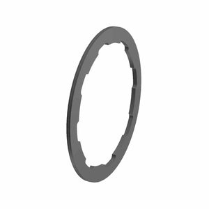Dark gray circular clutch basket ring with evenly spaced notches on the inner edge.