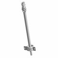Gray metal mid prop/drive shaft with integrated bearing and mounting bracket for offroad vehicle.