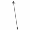 Metal rear prop/drive shaft with universal joints on both ends for Polaris UTVs.